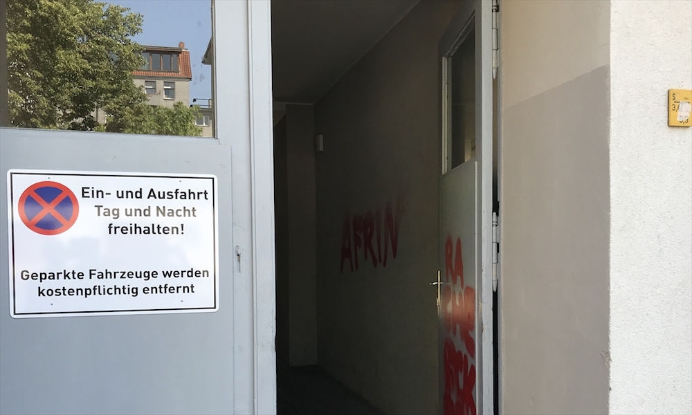 Almanya Berlin cami saldırı