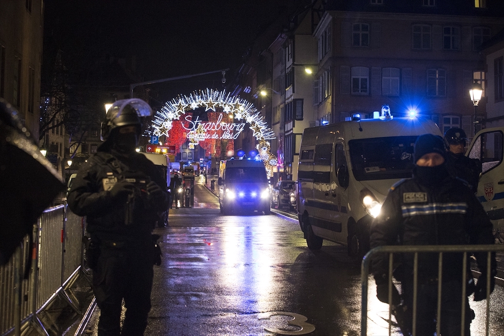 Strasbourg saldırı