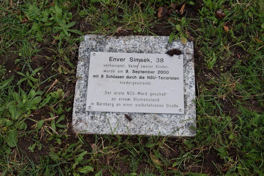 Almanya’da NSU Kurbanı Enver Şimşek’in Anısına Çirkin Saldırı