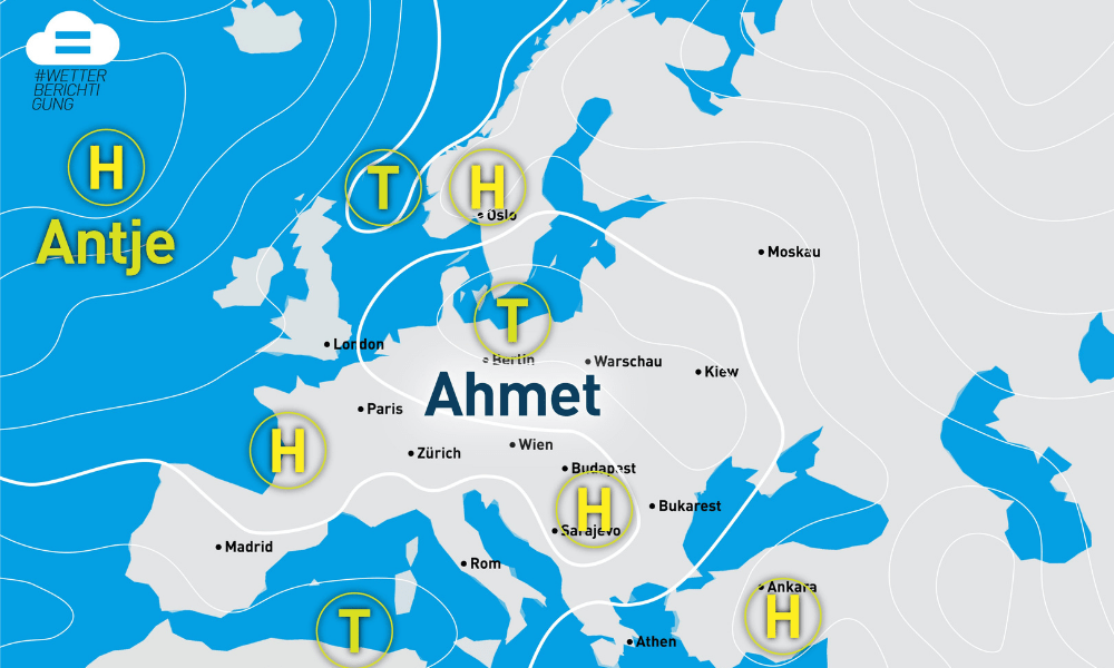 Almanya’da 2021 Yılının Hava Basınçlarında İlk İsim “Ahmet”