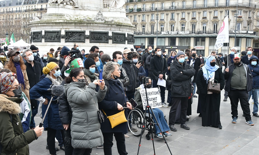 Ayrılıkçı Yasa Tasarısı Protesto