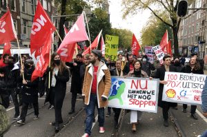 Amsterdam’da İklim Politikaları Protesto Edildi